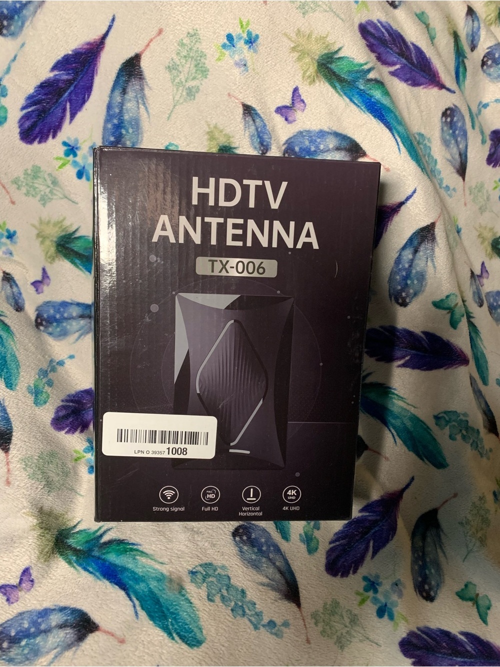 HDTV Antenna – Black Indoor Digital TV Antenna